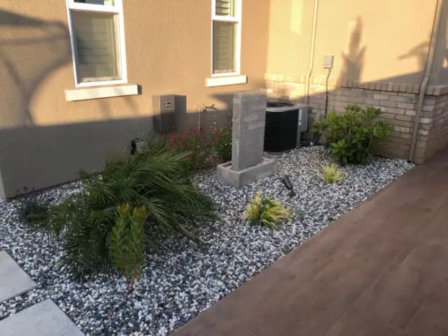 landscape stones small area
